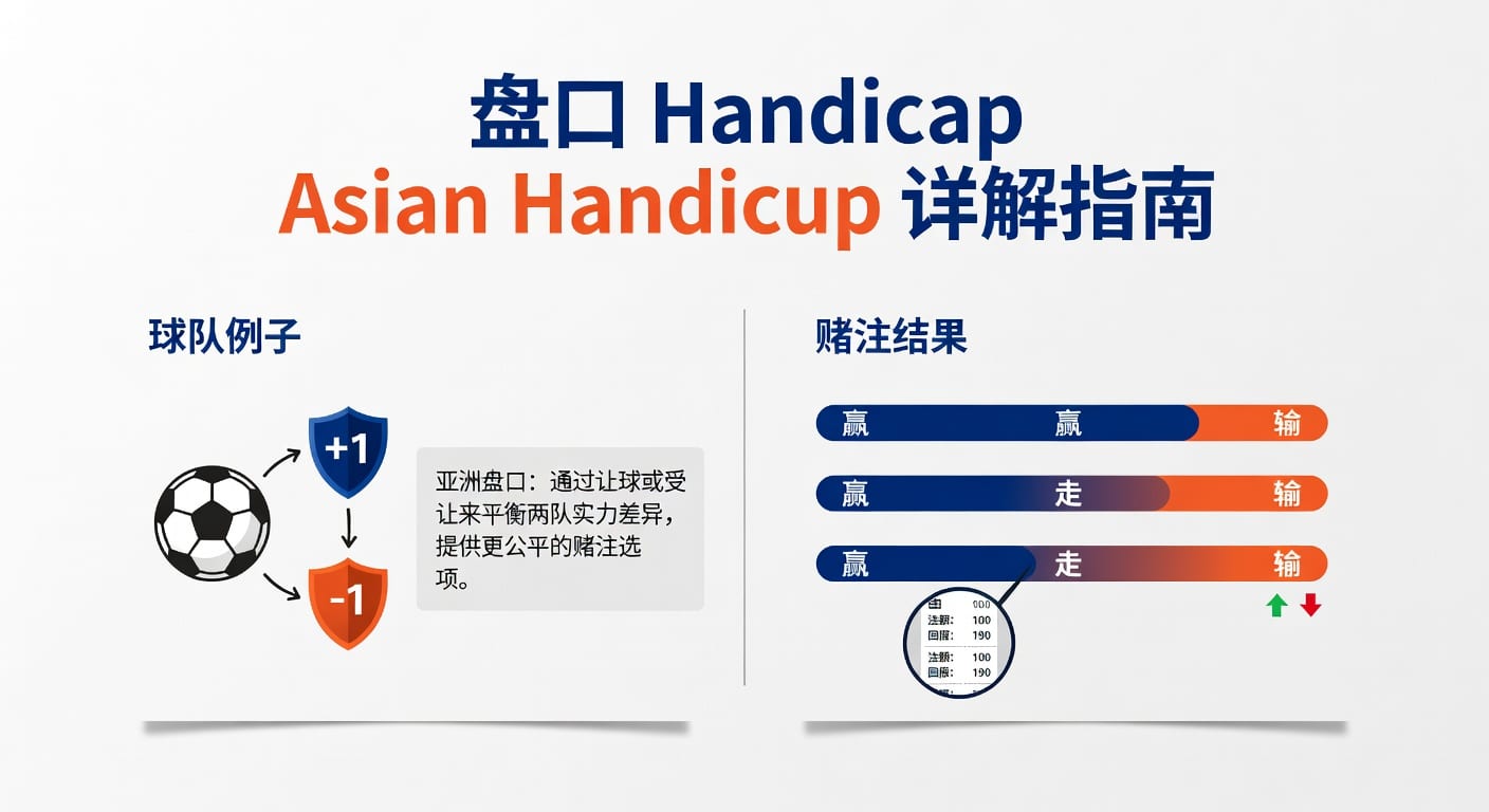 盘口 handicap asian handicap 读法与实战解析