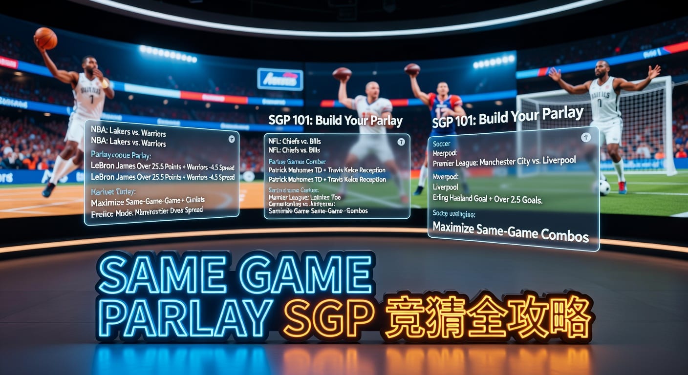 same game parlay SGP 实战分析与投注技巧