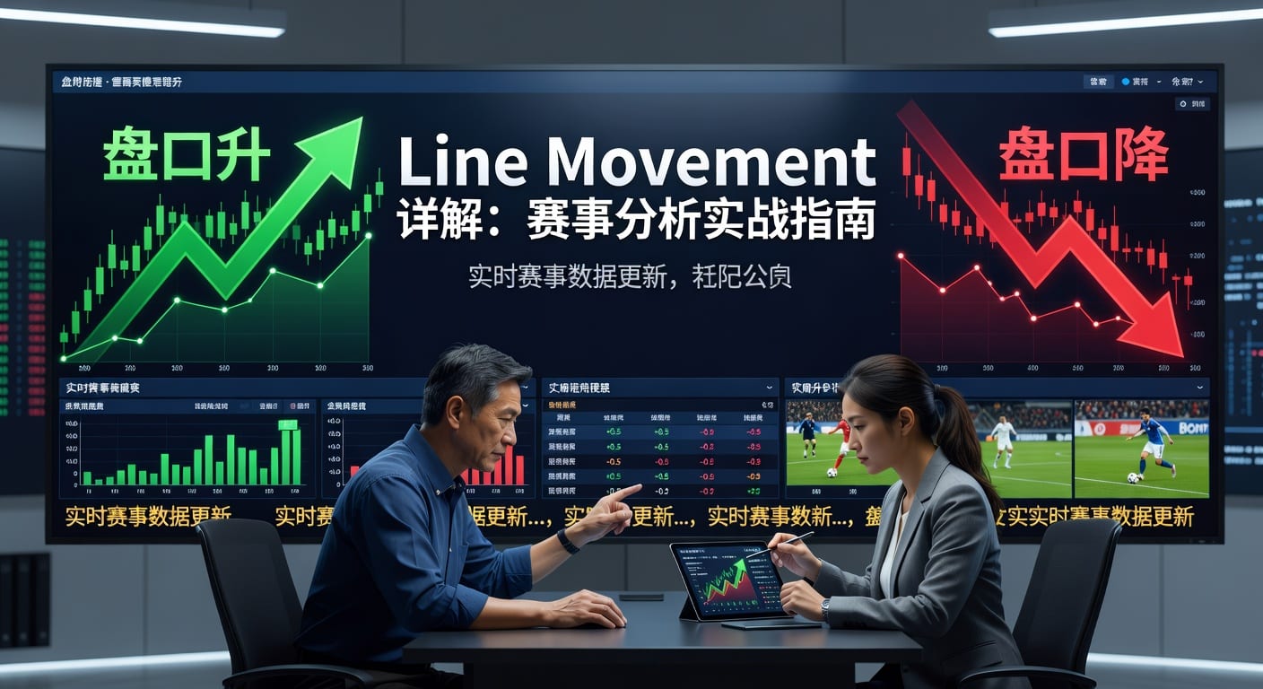 盘口升 盘口降 line movement 解析：看懂盘口变化