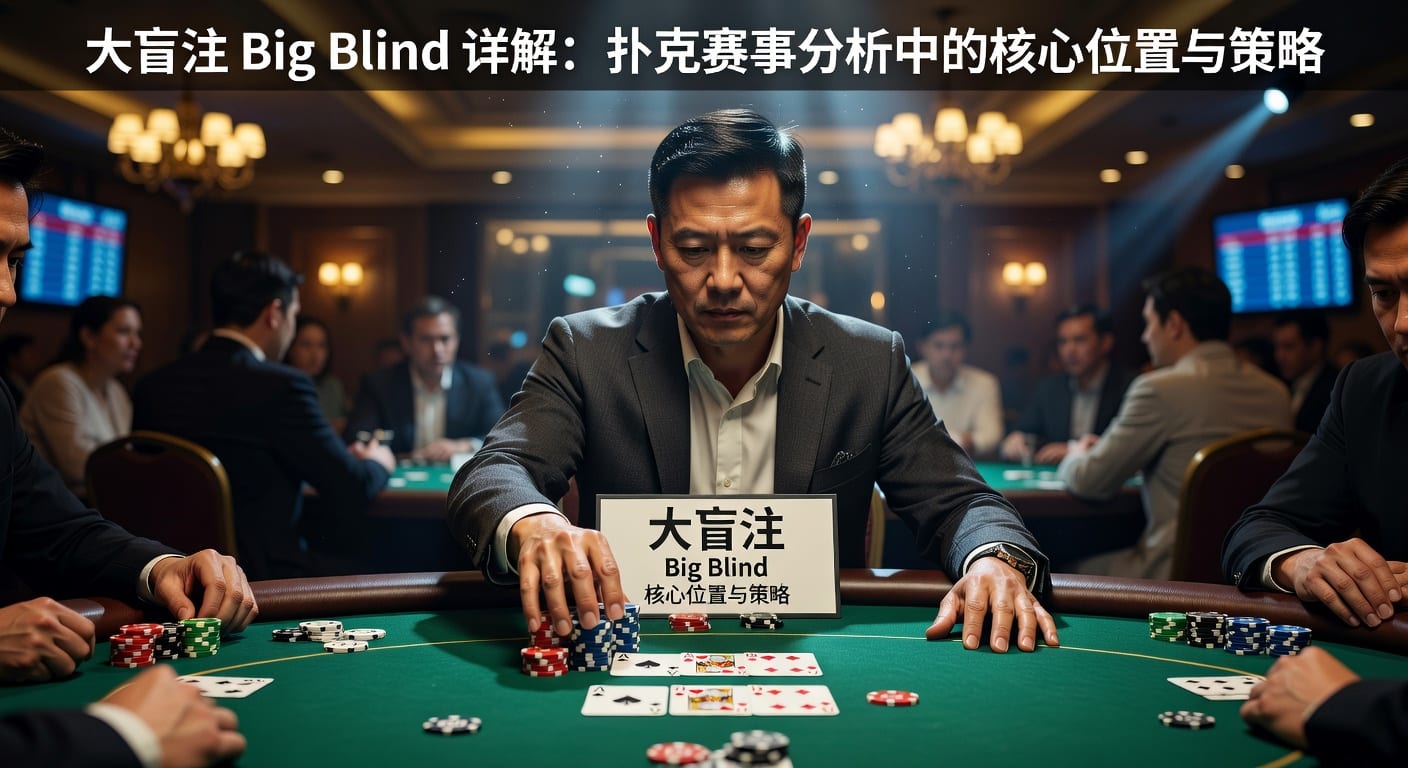 大盲注 big blind 解析：实战位置与筹码管理