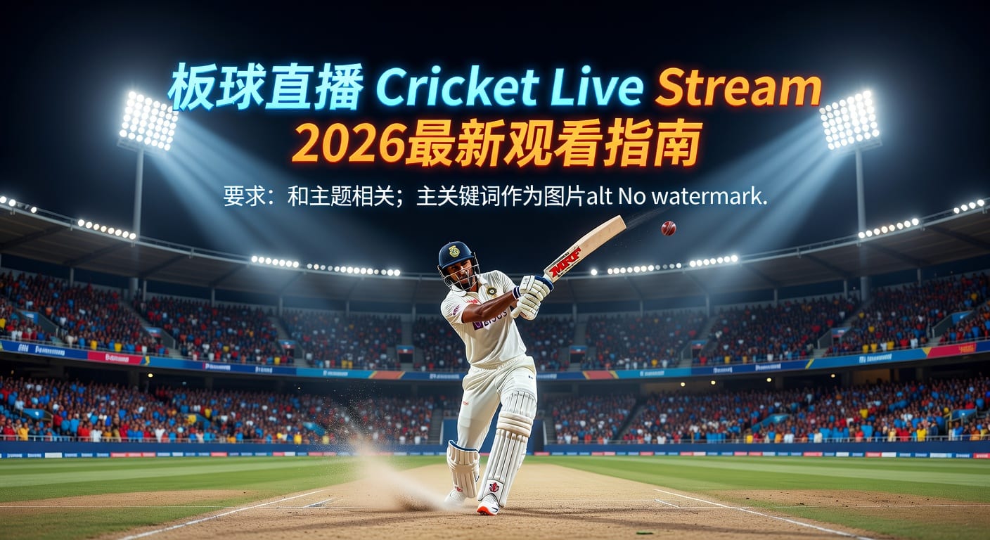 板球直播 Cricket Live Stream 观看与信号选择指南