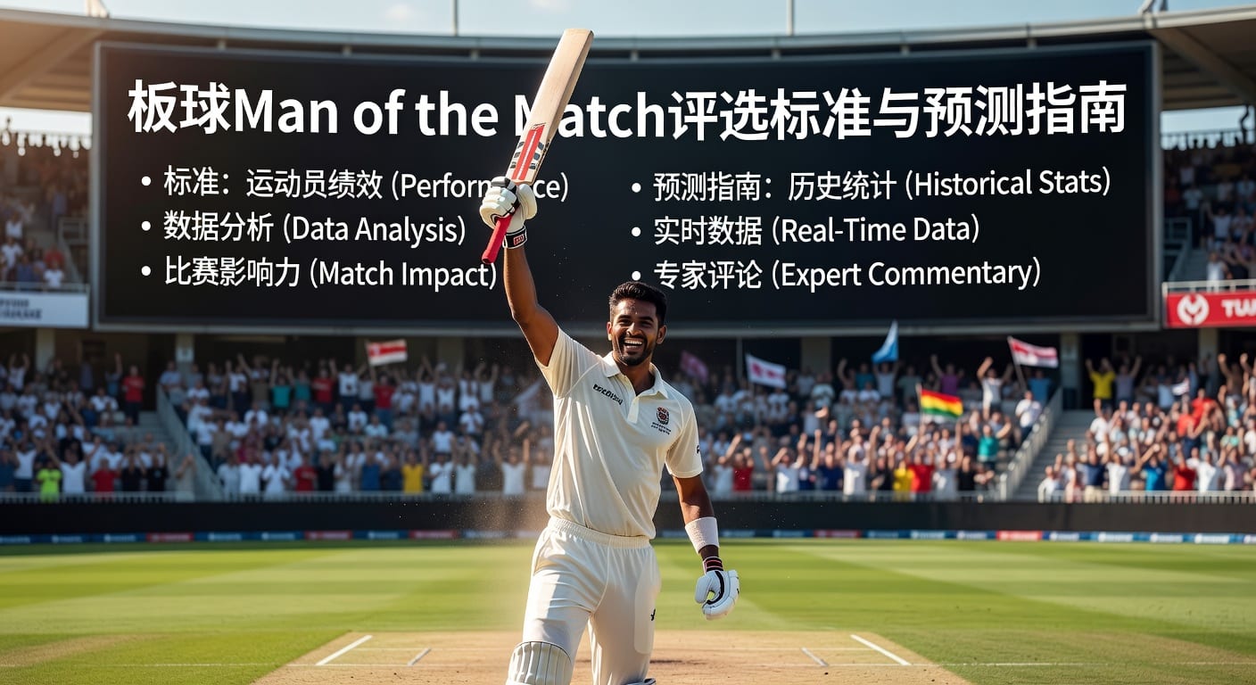板球Man of the Match｜评选逻辑与投注技巧解读